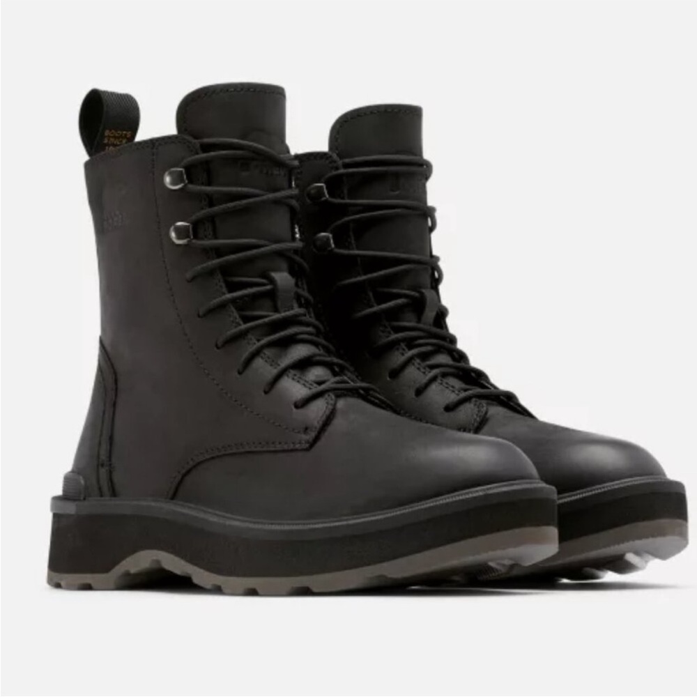 Sorel Hi Line Lace Up Boots Sz 8.5 - Picture 4 of 11